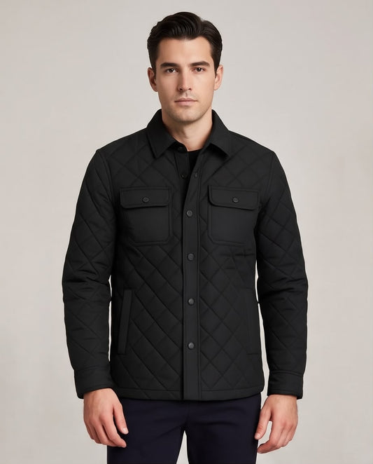 2H #88029 Black Casual Jacket