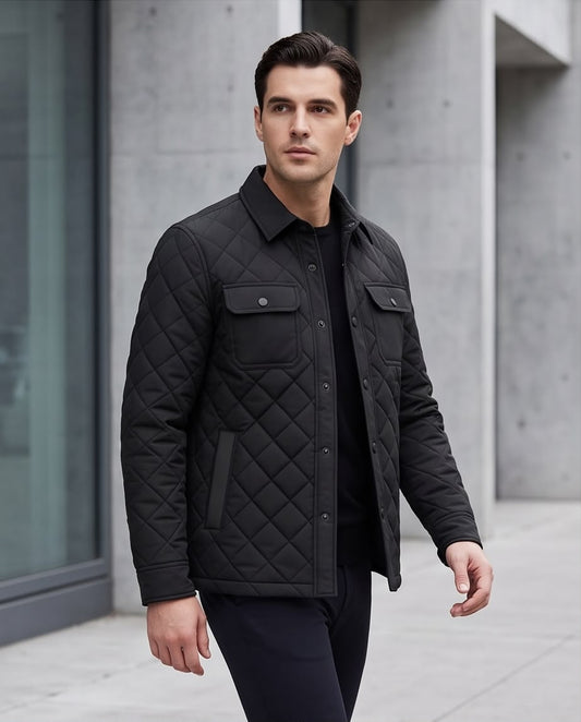 2H #88029 Black Casual Jacket