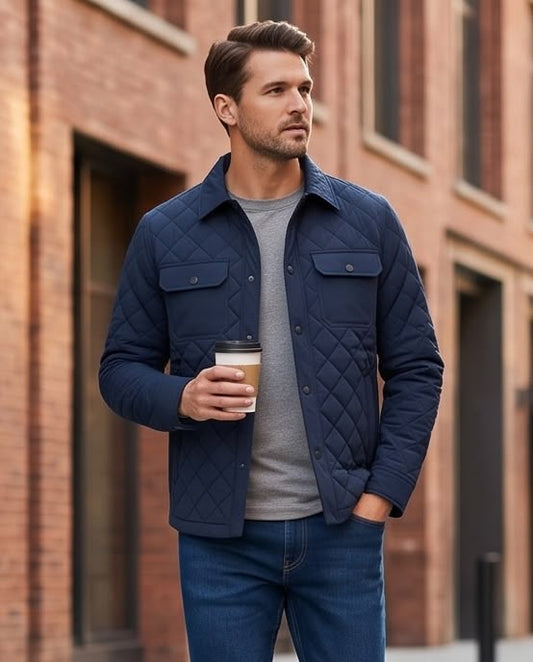 2H #88029 Navy Casual Jacket
