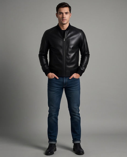 2H #6601 Leather Jacket