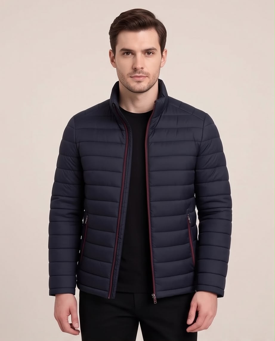 2H #22908 Navy Winter Casual Jacket