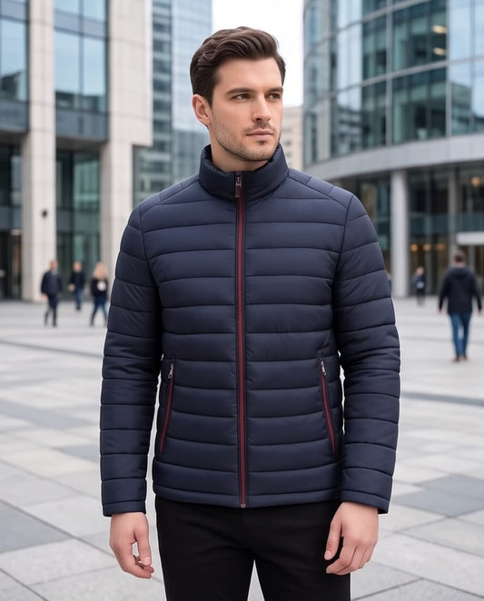 2H #22908 Navy Winter Casual Jacket