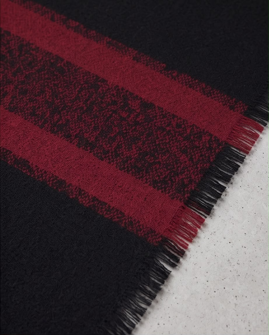 2H #064 Black Scarf