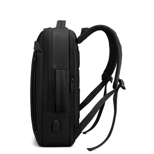 2H Black Duffle Back Bag B