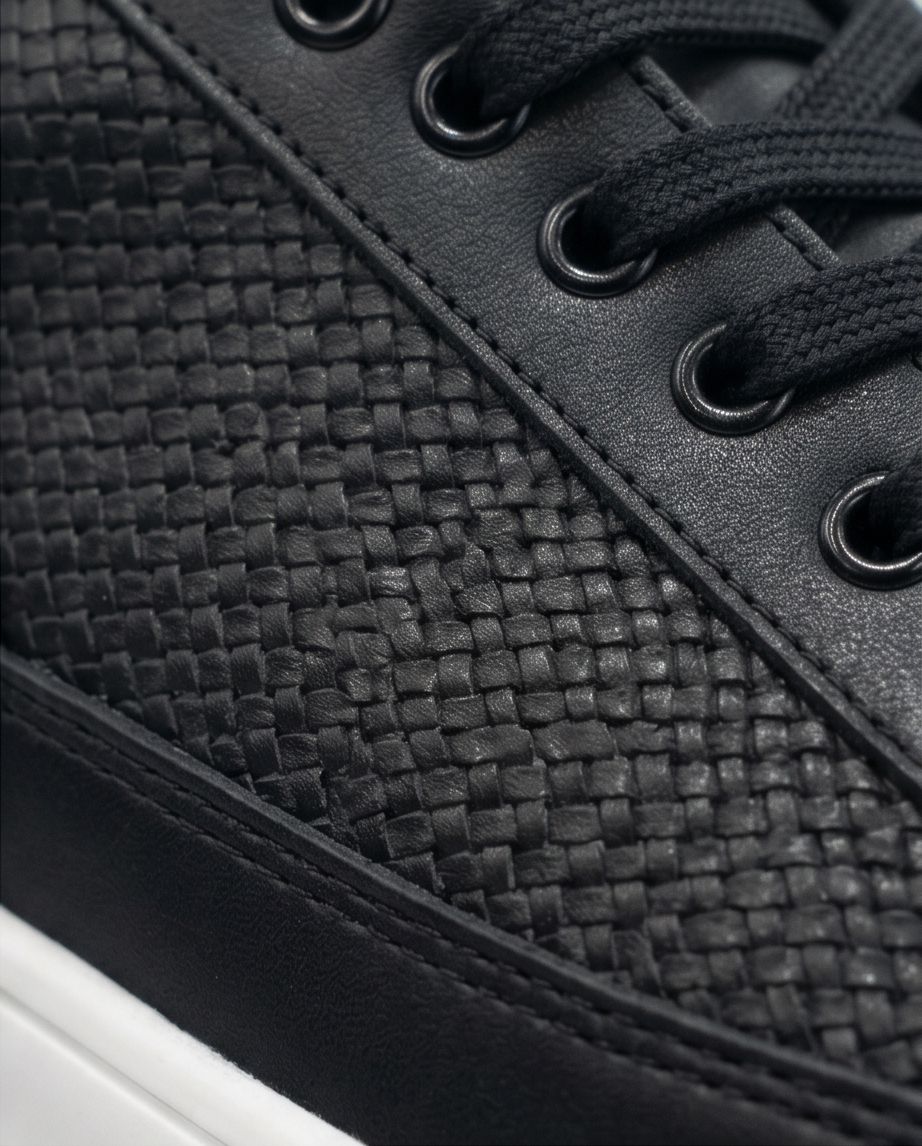 2H #09 Black Casual Shoes