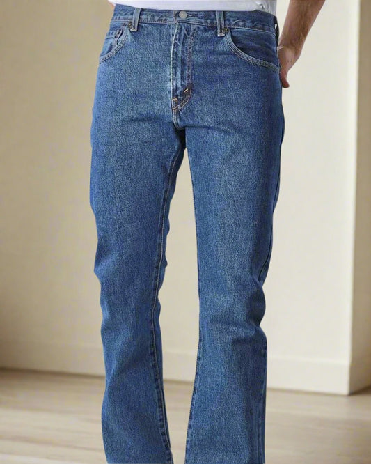 SALE! 2H Blue Stone wash Jeans Pant Regular Fit