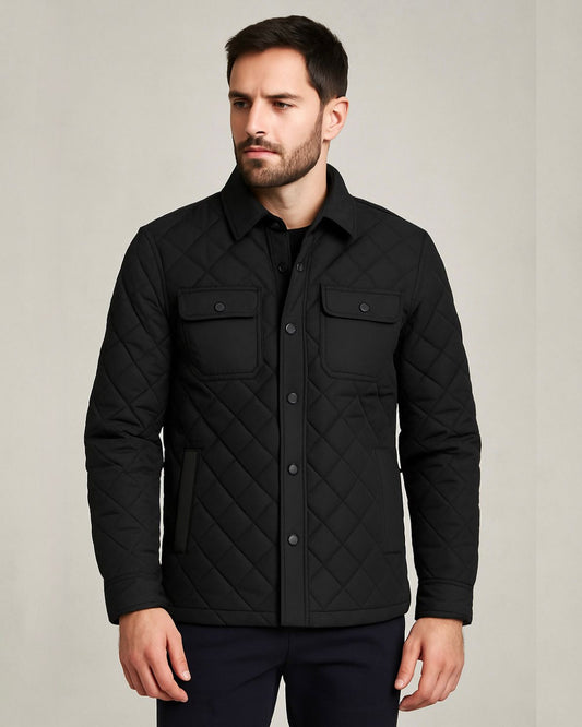 2H #88029 Black Casual Jacket