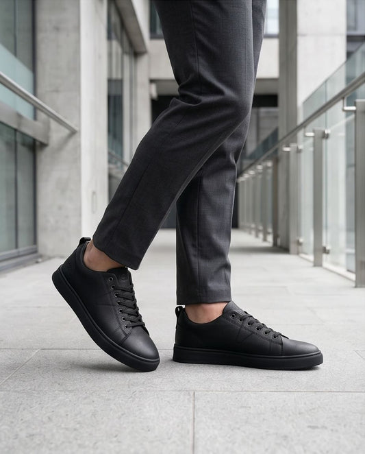 2H #08 Black Casual Shoes