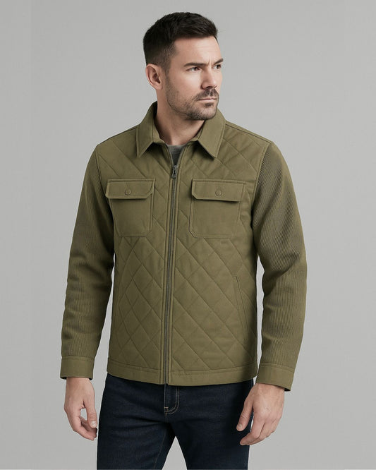 2H #88210 Khaki Casual Jacket