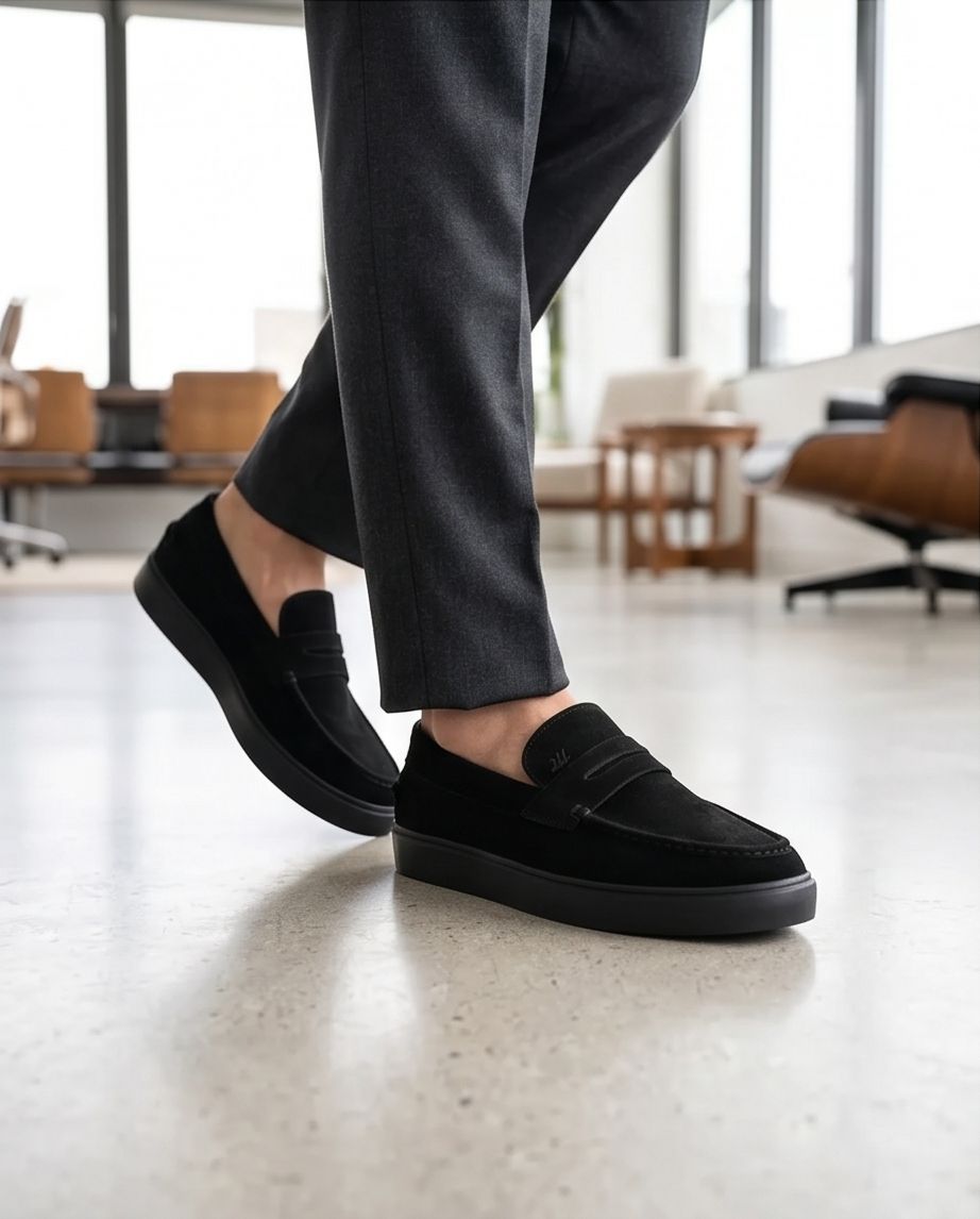 2H #2311 1007 1313 Black Casual shoes