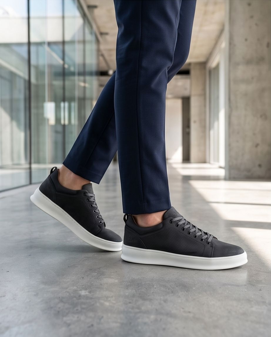 2H #05 Black Casual Shoes