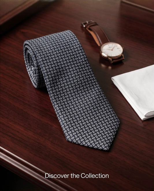 2H Gray Necktie