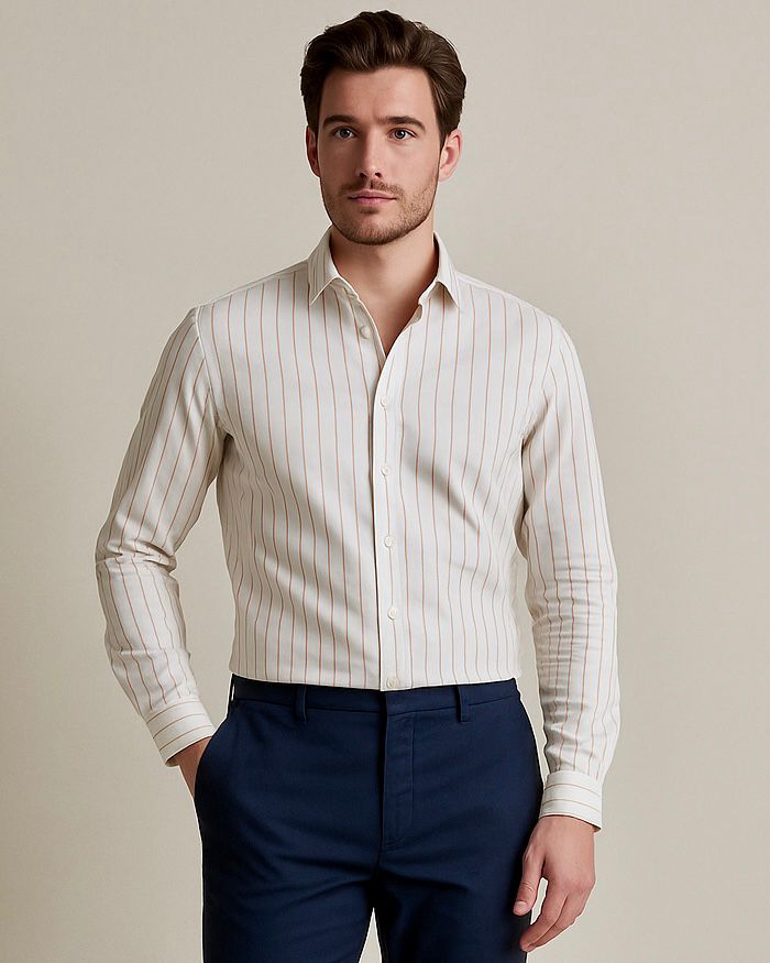 2H #170725 Striped Shirt