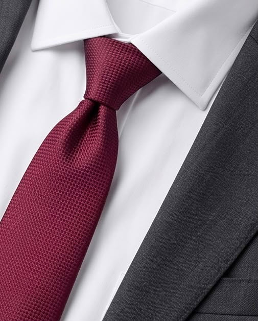 2H Red Necktie