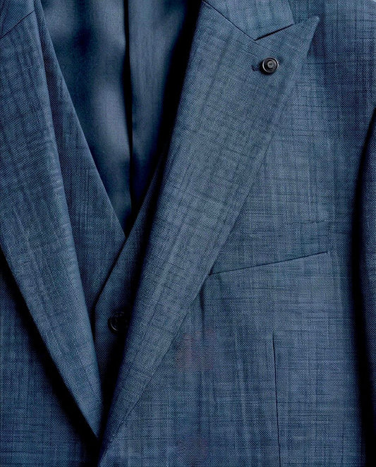 SALE! 2H #1491-08 Navy Casual Suit