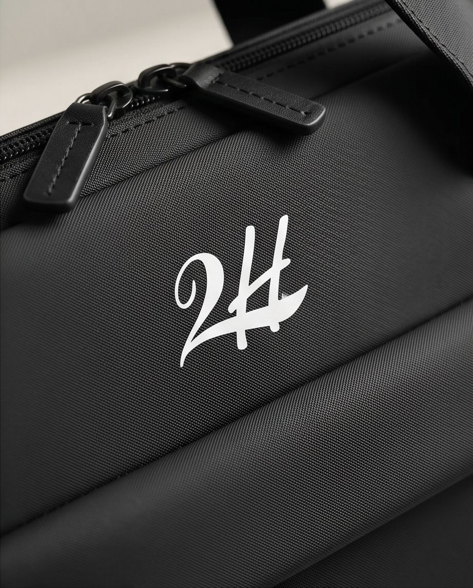 2H Black Waterproof Laptop Bag