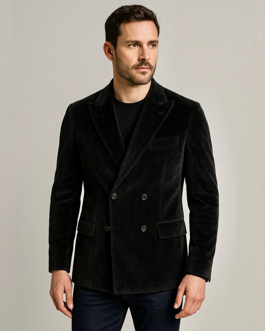 2H #281025 Double Breasted Blazer