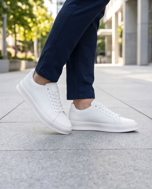 2H #10 White Casual Shoes