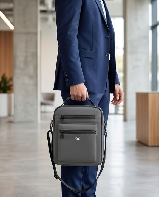 2H Gray Waterproof Shoulder Bag