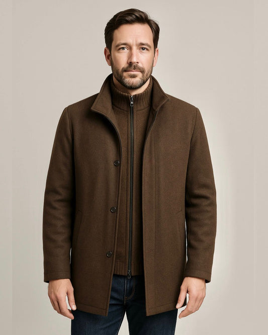 2H Brown Coat Jacket