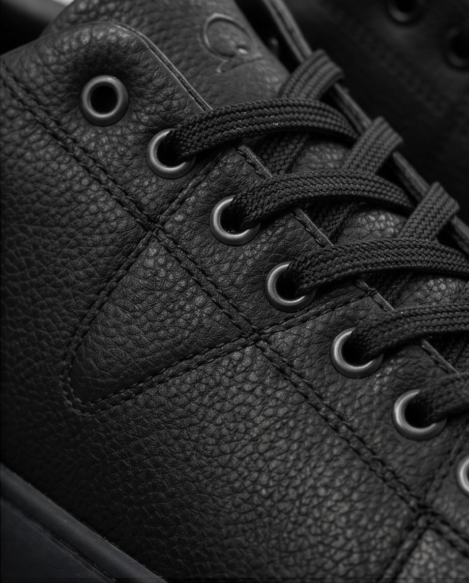 2H #08 Black Casual Shoes