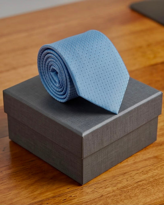 2H Blue Necktie