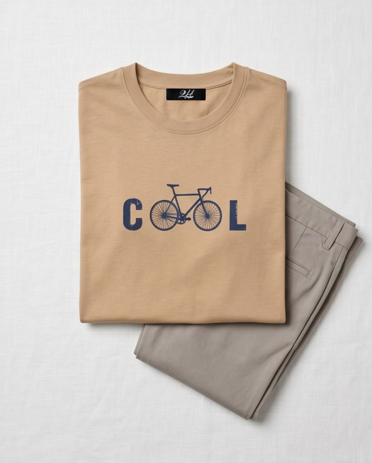 2H #0001-3 Printed T-shirt Regular Fit