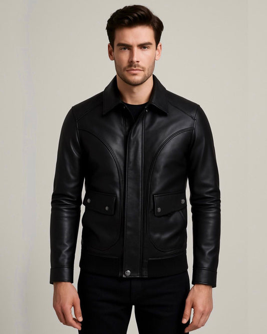 2H #8909 Leather Jacket