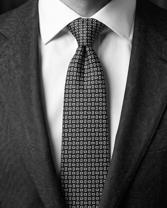 2H Gray Necktie
