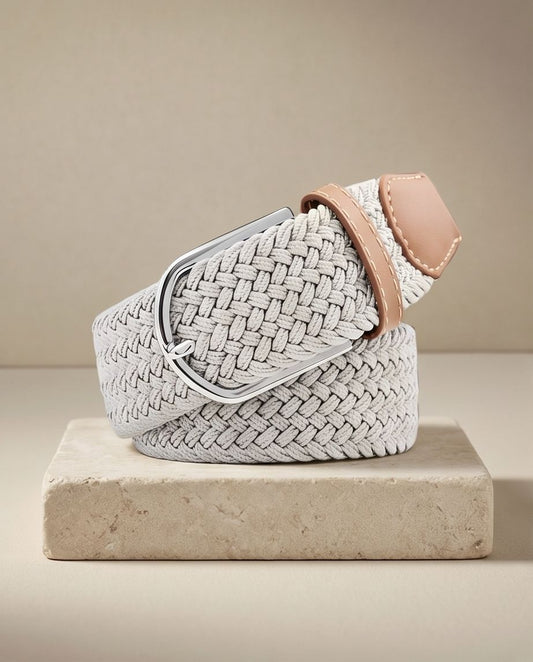 2H Gray Elastic Belt