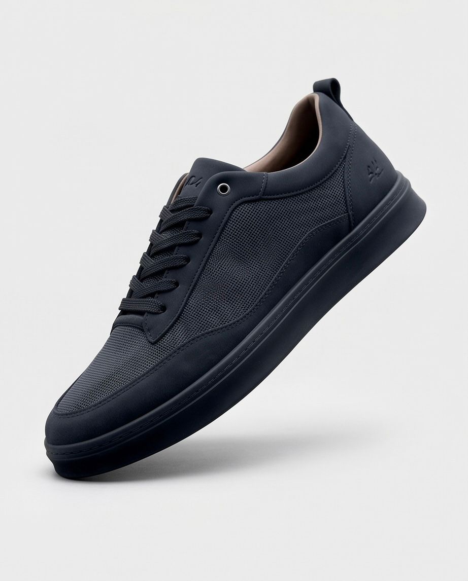 2H #06 Black Casual Shoes