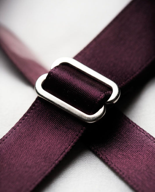 2H Dark Red Bow Tie