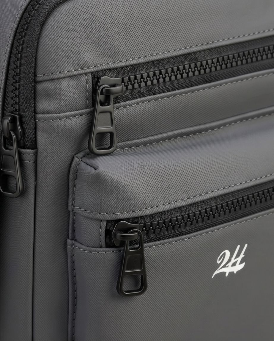 2H Gray Waterproof Shoulder Bag