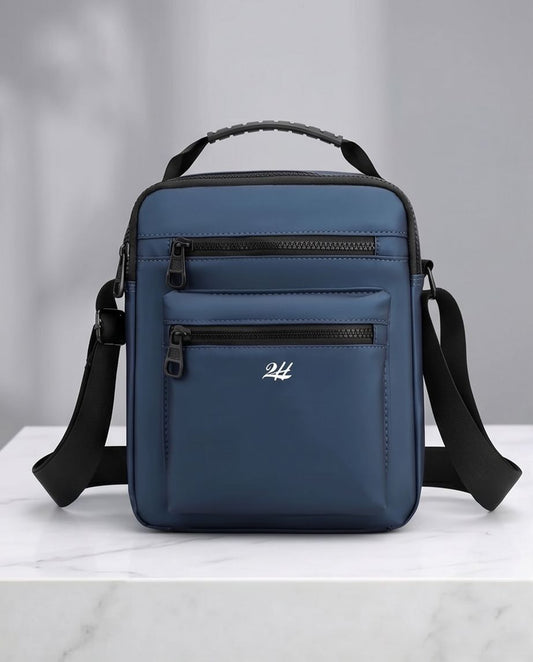 2H Blue Waterproof Shoulder Bag