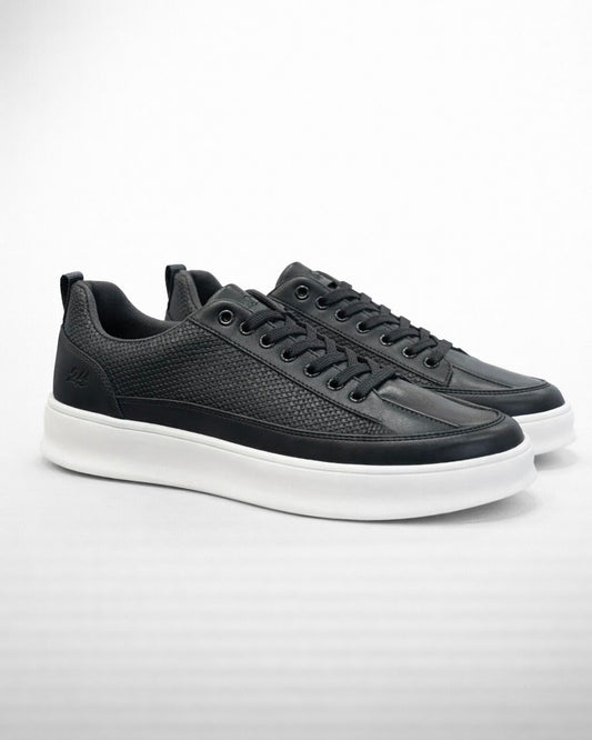 2H #09 Black Casual Shoes