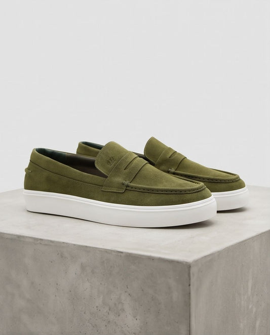 2H #2311 1007 1313 Green Casual shoes