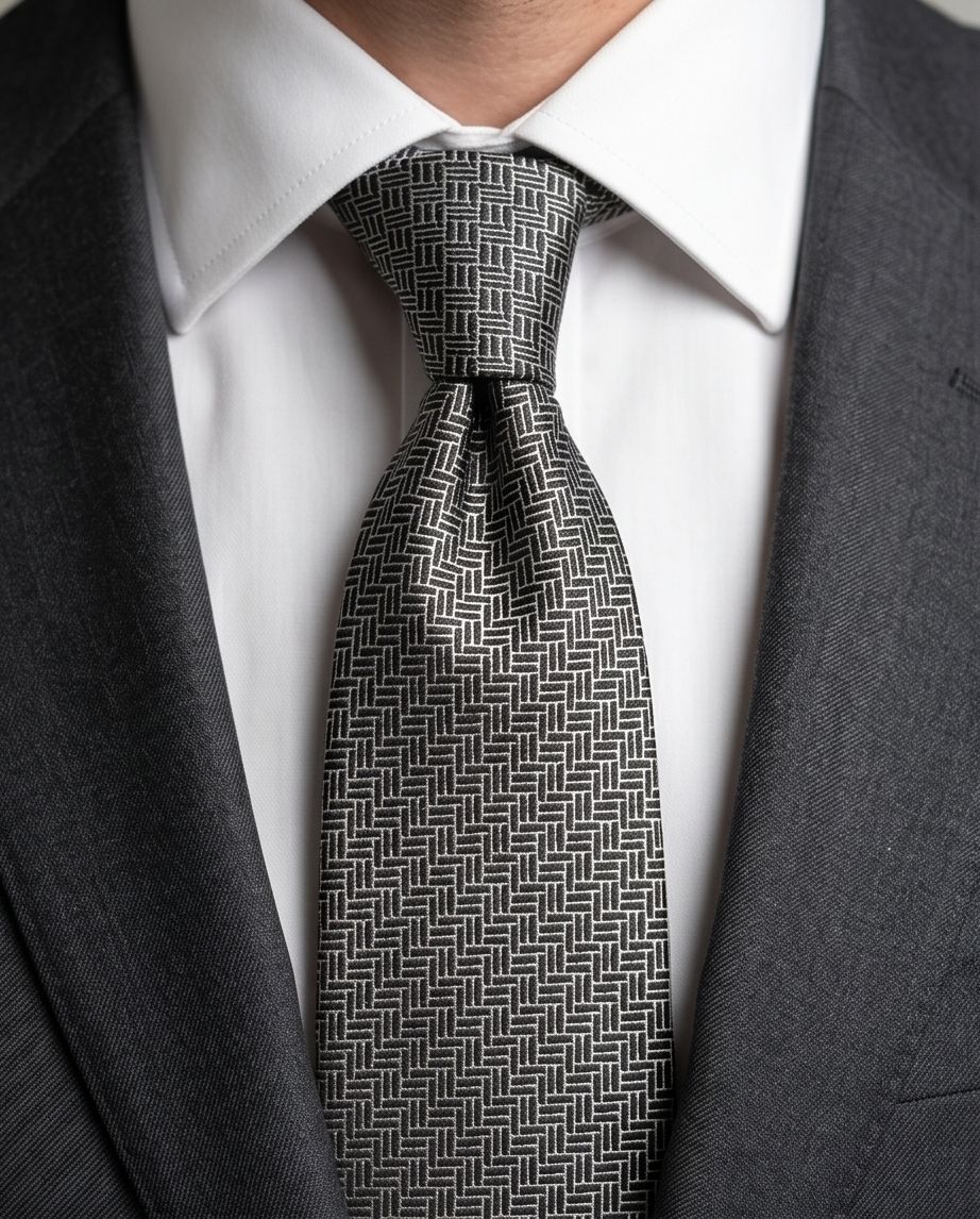 2H Gray Necktie