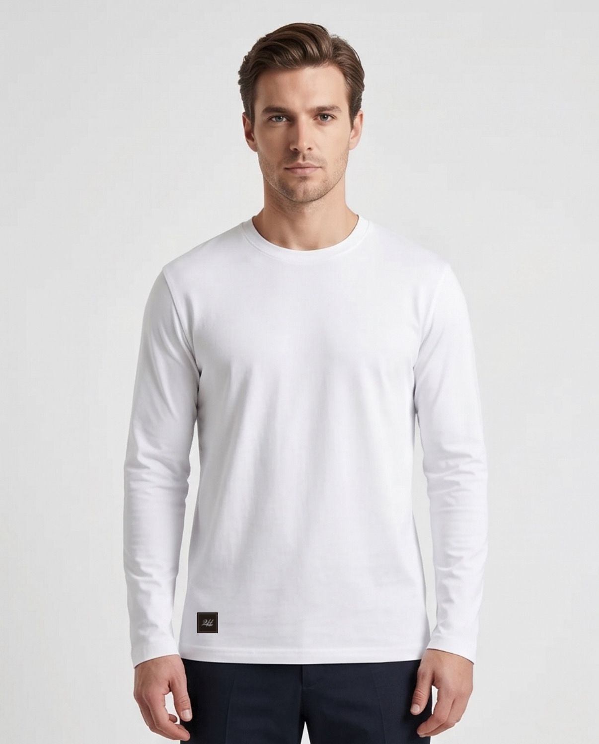 2H #338761 White long Sleeve Sweater