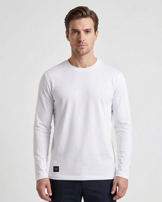 2H #338761 White long Sleeve Sweater