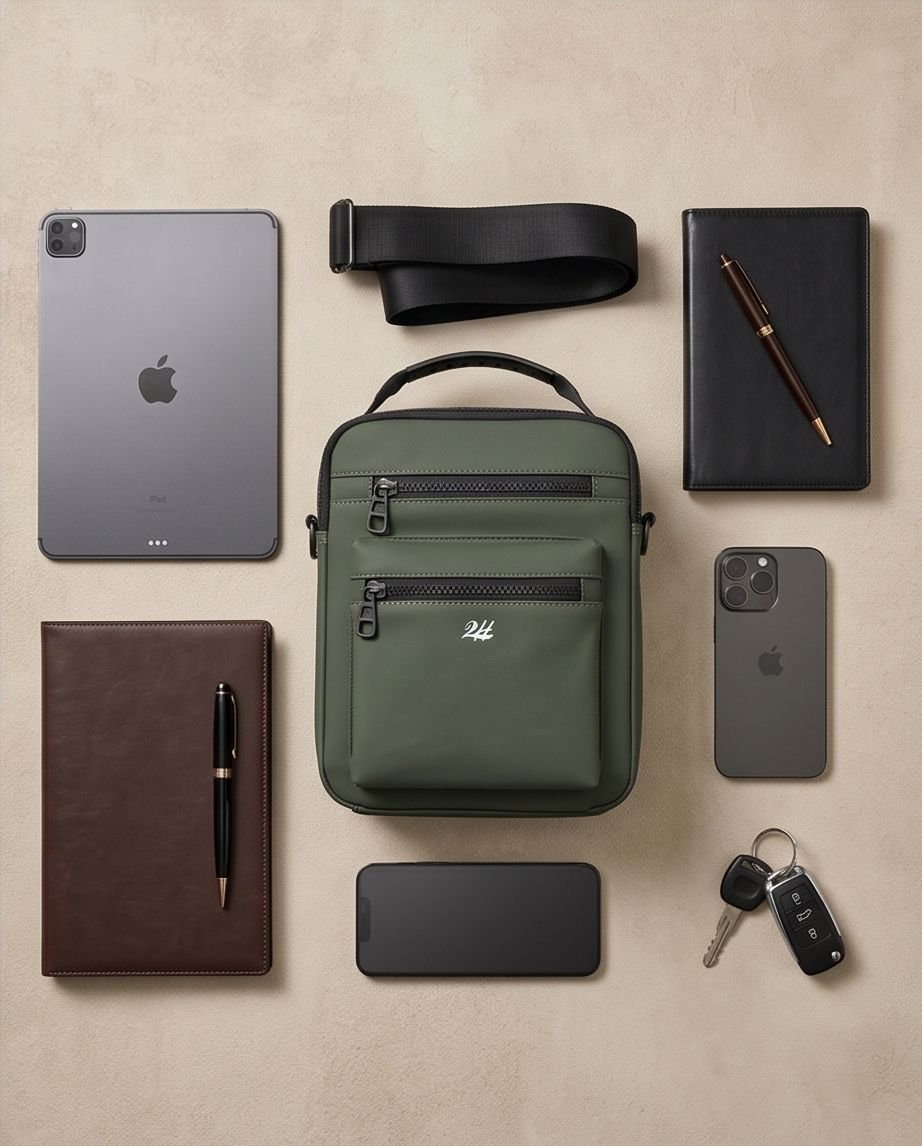 2H Army Waterproof Shoulder Bag