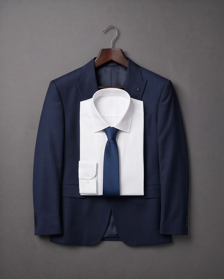 SALE! 2H #118-4 Dark Navy Casual Suit