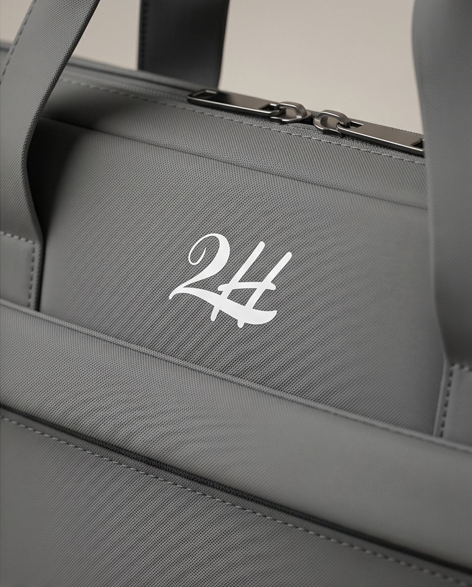 2H Gray Waterproof Laptop Bag