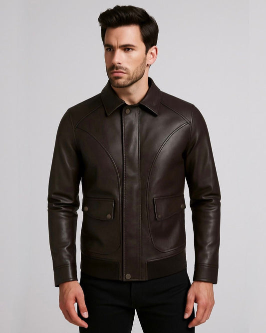 2H #8909 Leather Jacket