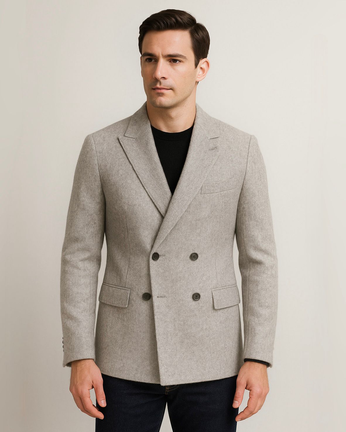 2H #281025 Double Breasted Blazer