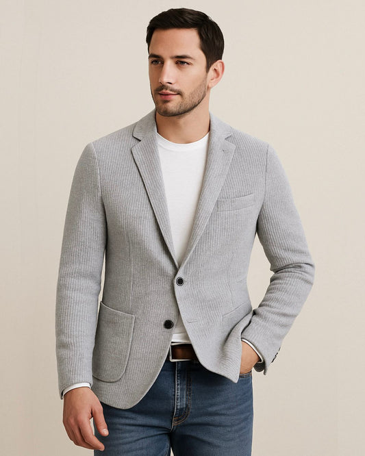 2H #291025 Knitted Blazer