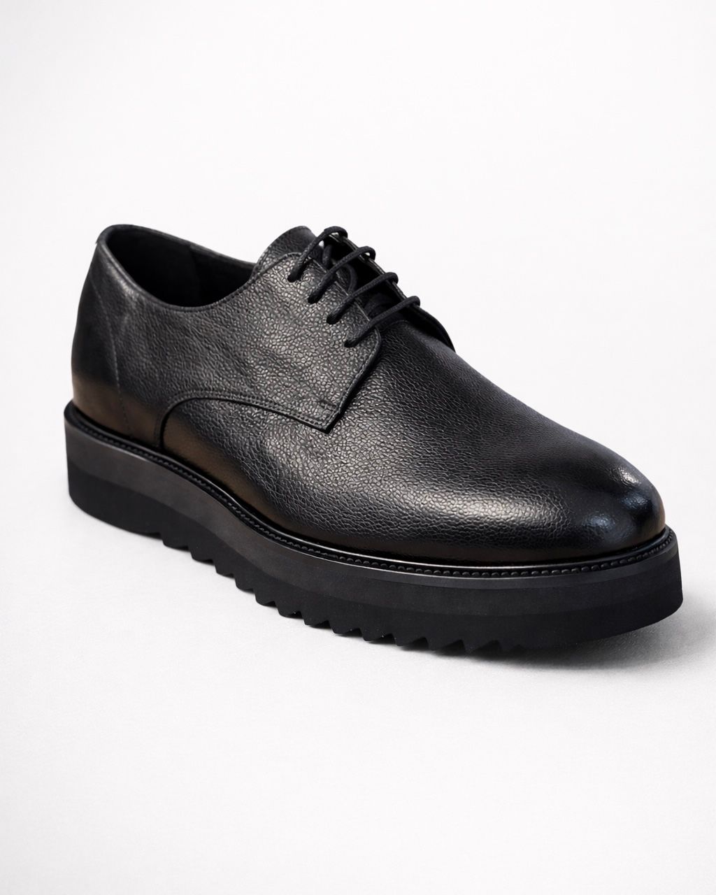 SALE! 2H #S8018-97 Genuine Leather Black Casual Shoes