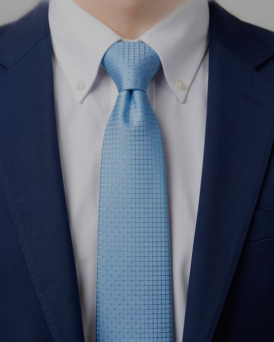 2H Blue Necktie