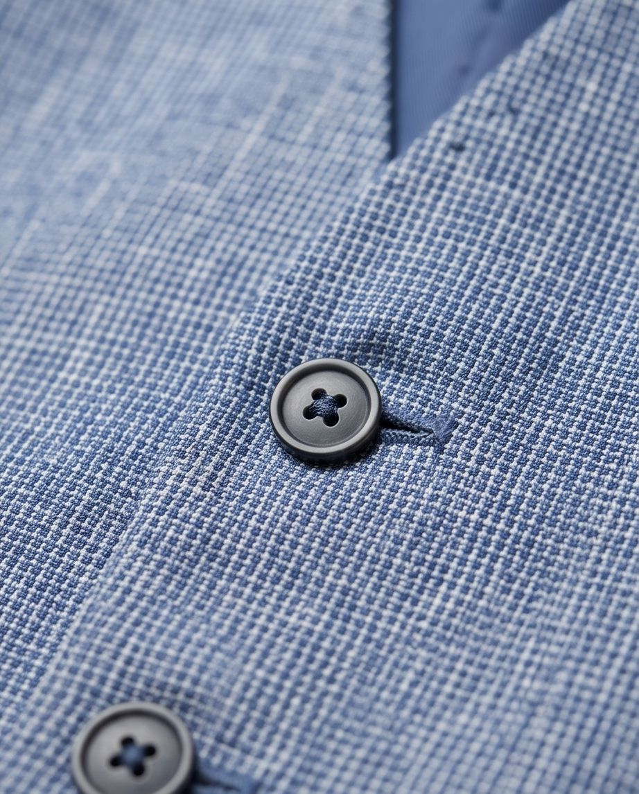 SALE! 2H #1491-2 Blue Casual Suit