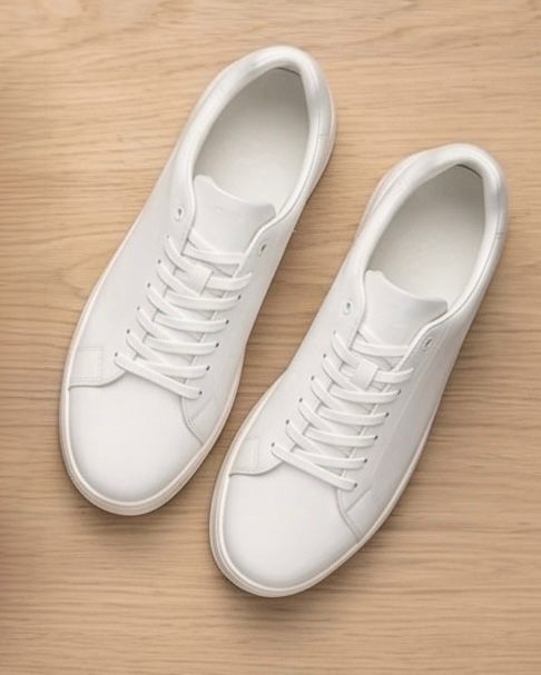 2H #10 White Casual Shoes