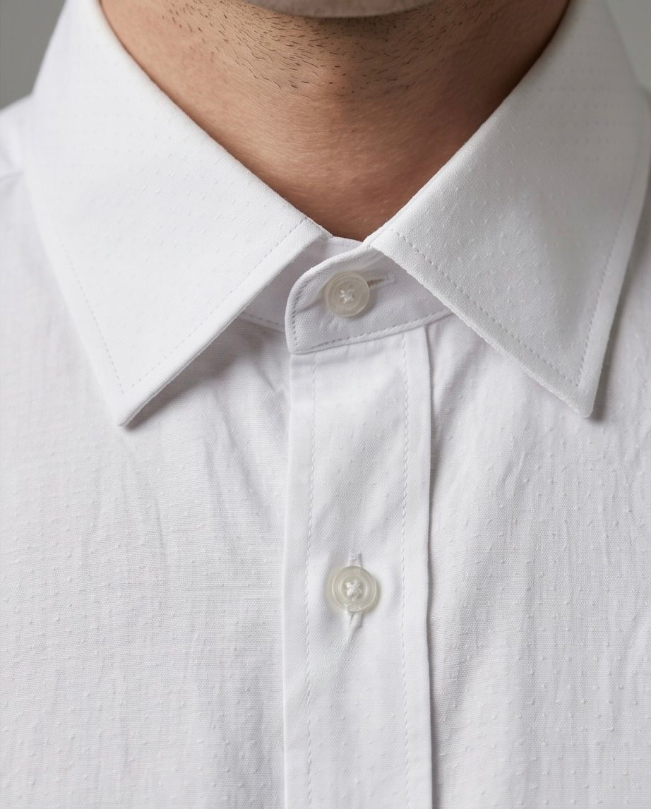 2H #180725 White printed Shirt